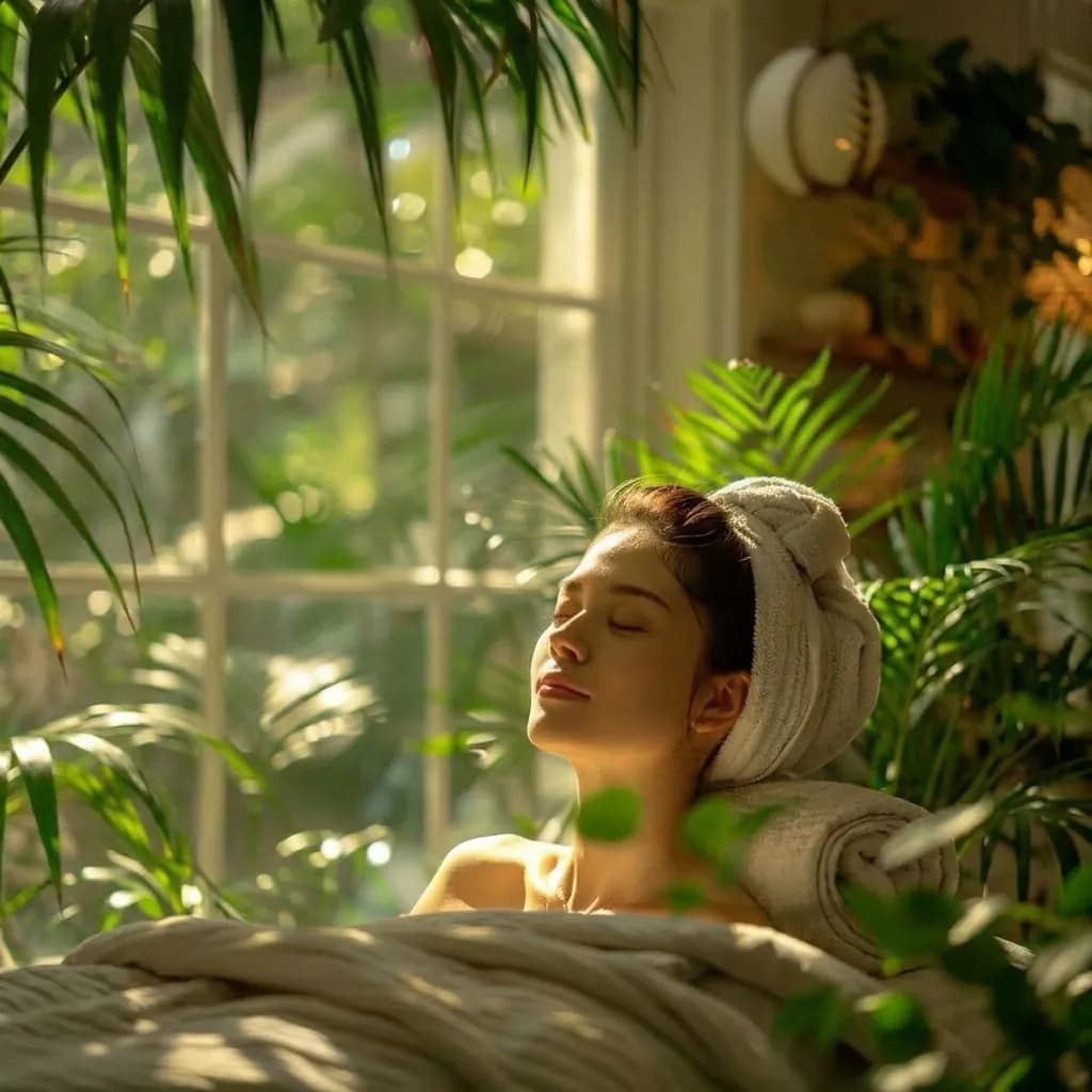 Facial skincare massage treatment at Kirant Spa