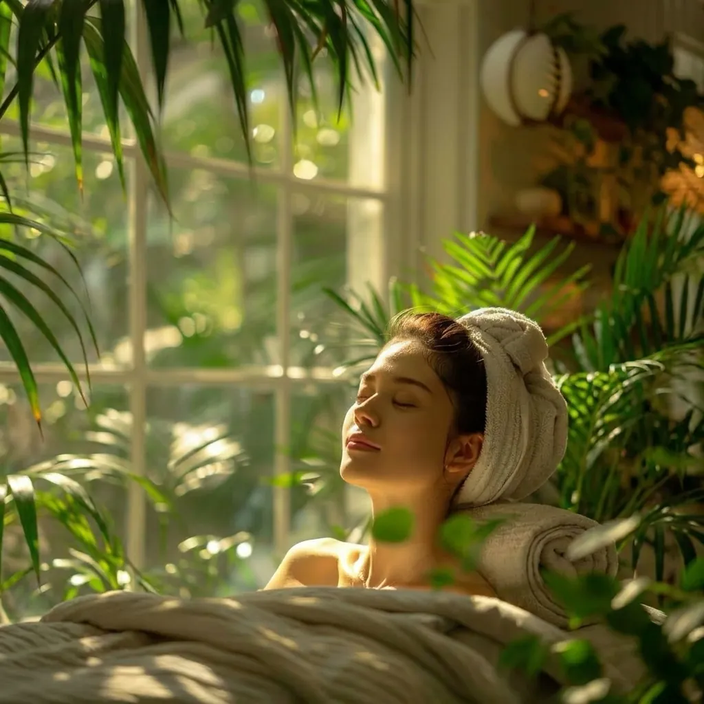 Facial skincare massage treatment at Kirant Spa